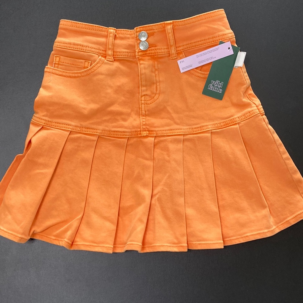 Wild fable orange skirt